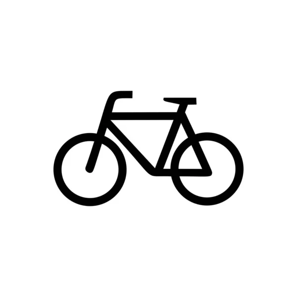 自転車と背景 — ストックベクタ