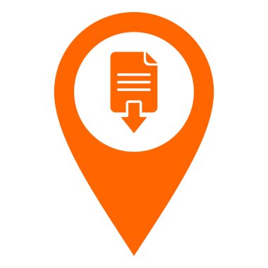 Belge indirme ve konum iğnesi