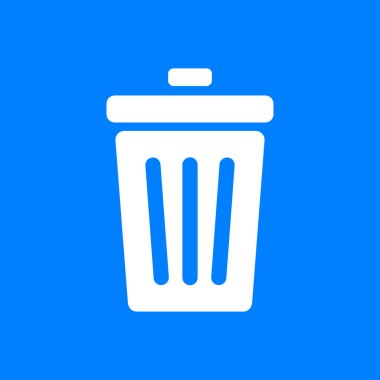 Atık kutusu ve arka plan