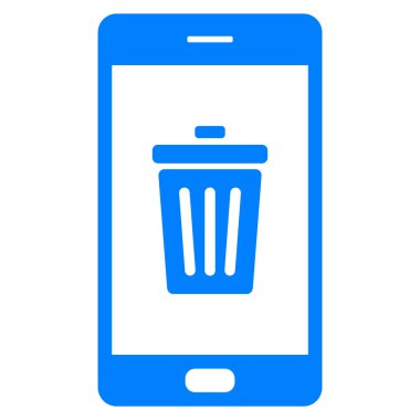 Atık kutusu ve akıllı telefon