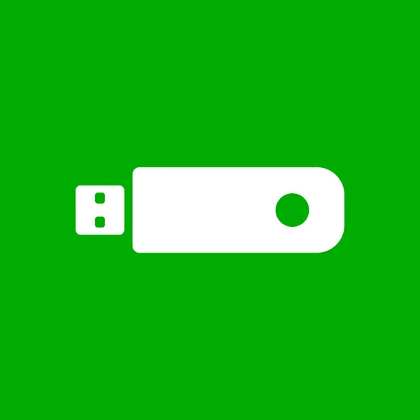 Clé USB et fond — Image vectorielle