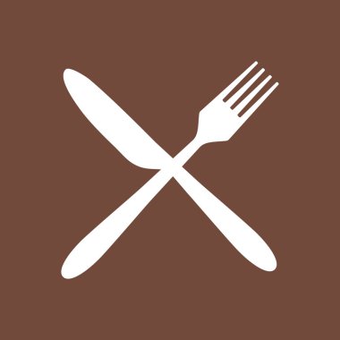 Çatal bıçak takımı ve arka plan