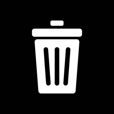 Atık kutusu ve arka plan