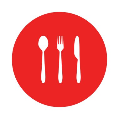 Çatal bıçak takımı ve daire