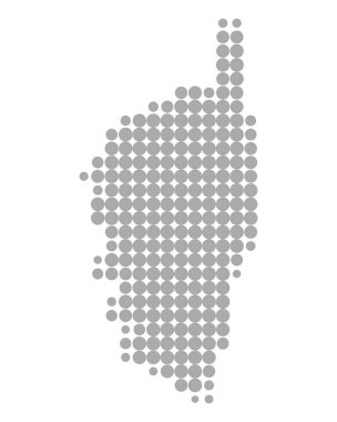 Corsica doğru harita