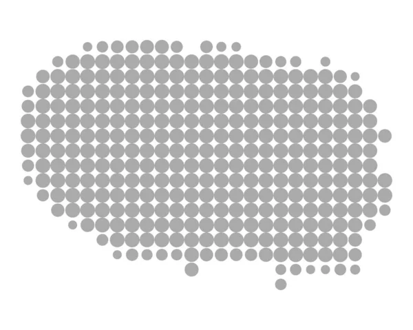 Mapa exato de Terceira —  Vetores de Stock