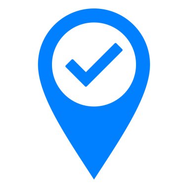 Onay ve konum iğnesi