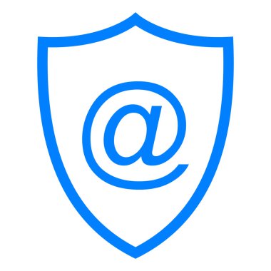 E-posta sembolü ve kalkanı