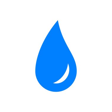 Su damlası ve arkaplan