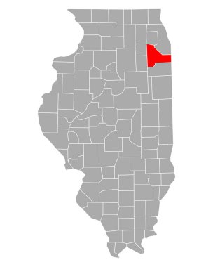 Illinois 'deki Will Haritası