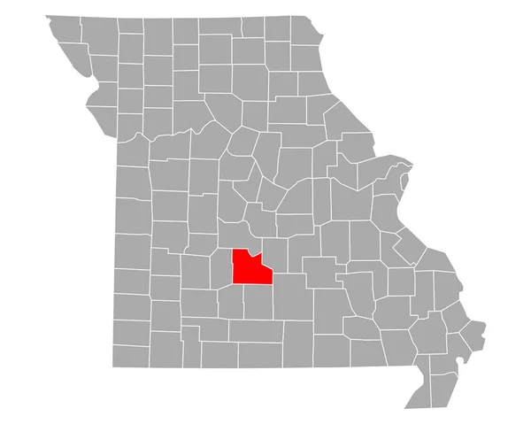 Carte Laclede Missouri — Image vectorielle