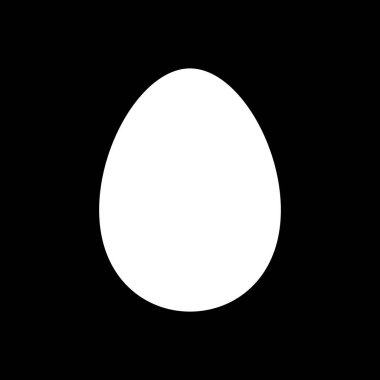 Vektör illüstrasyonu olarak yumurta ve arkaplan