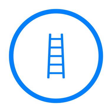 Vektör gösterimi olarak merdiven ve daire