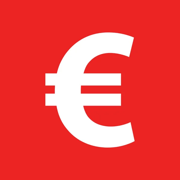 Euro Tło Jako Ilustracja Wektora — Wektor stockowy