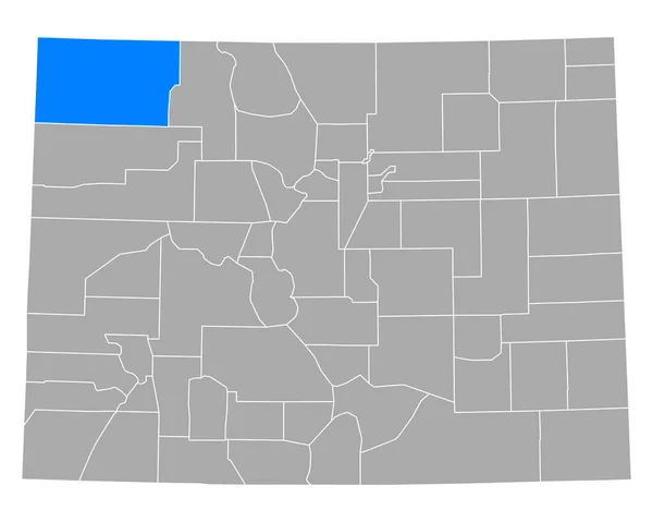 Mapa Fábricas Calçados Colorado —  Vetores de Stock