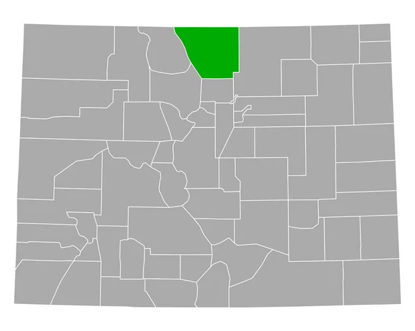 Mapa Lares Para Terceira Idade Colorado —  Vetores de Stock