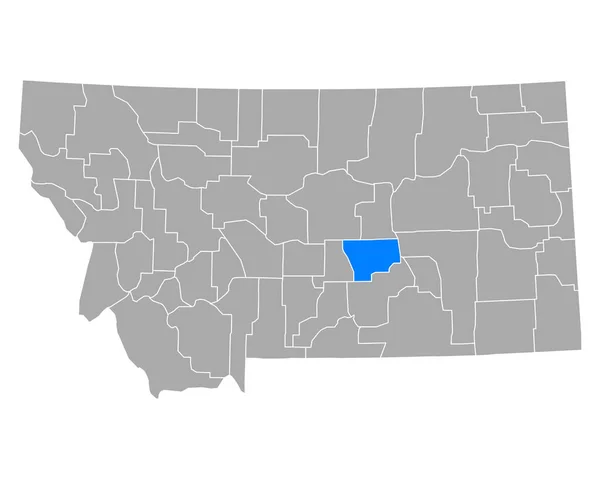 Mapa Indústria Alimentar Montana — Vetor de Stock