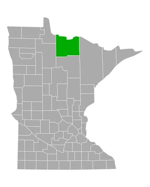 Mapa Cozinha Tailandesa Minnesota — Vetor de Stock