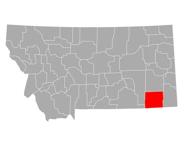 Mapa Indústria Metalúrgica Montana —  Vetores de Stock