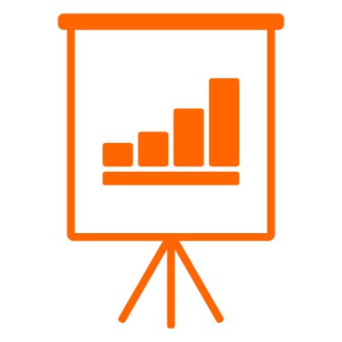 Vektör illüstrasyonu olarak çubuk şeması ve çevirme çizelgesi