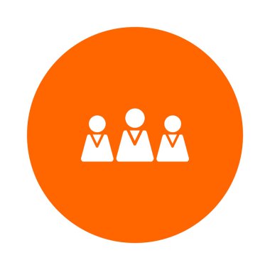 Takım ve daire vektör illüstrasyonu