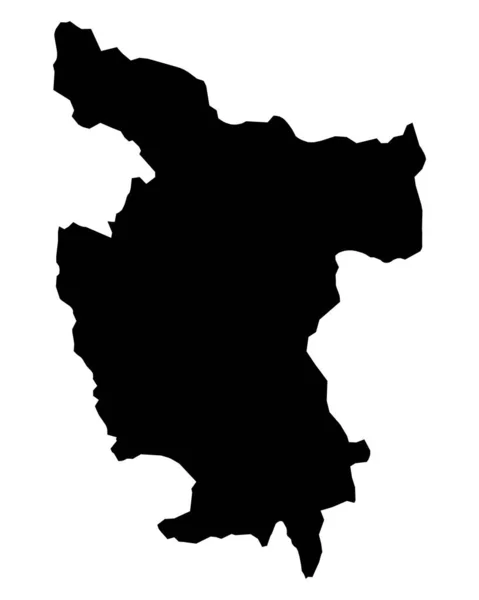 Mappa San Martin — Vettoriale Stock