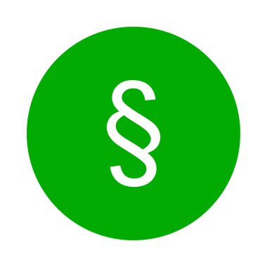 Vektör illüstrasyonu olarak paragraf ve daire