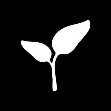 Vektör illüstrasyonu olarak bitki ve arkaplan