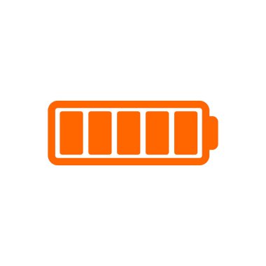 Vektör illüstrasyonu olarak pil ve arkaplan