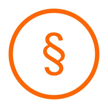 Vektör illüstrasyonu olarak paragraf ve daire