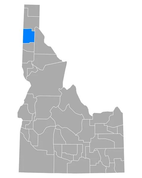 Plan Kootenai Idaho — Image vectorielle