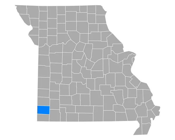 Mapa Indústria Automobilística Missouri —  Vetores de Stock