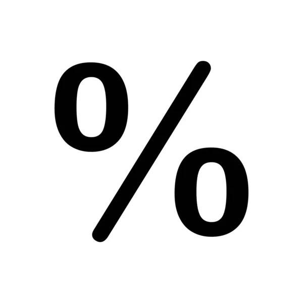 Percentage Achtergrond Als Vectorillustratie — Stockvector