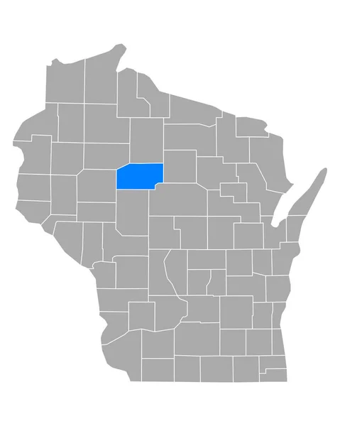 Mapa Taylor Wisconsin — Archivo Imágenes Vectoriales