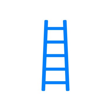 Vektör illüstrasyonu olarak merdiven ve arkaplan