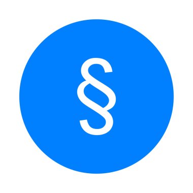 Vektör illüstrasyonu olarak paragraf ve daire