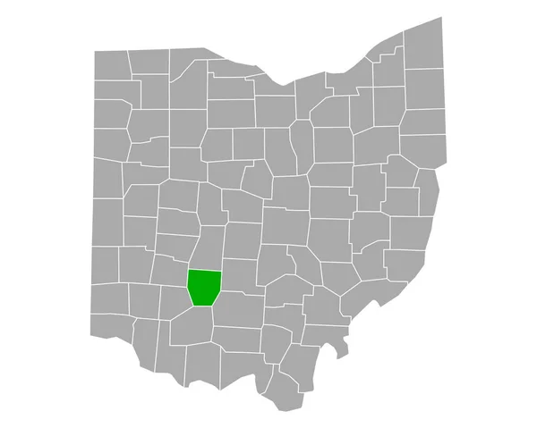 Plan Fayette Ohio — Image vectorielle