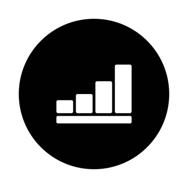 Çizelge ve daire vektör illüstrasyonu