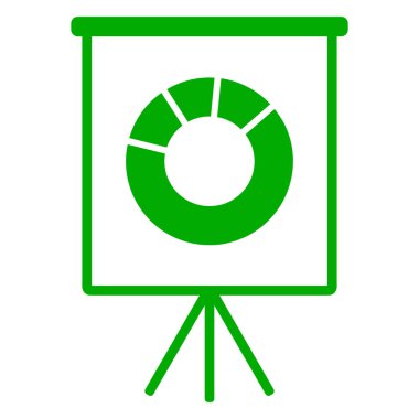 Vektör illüstrasyonu olarak turta şeması ve çevirme çizelgesi