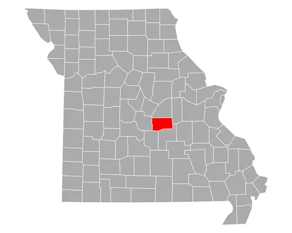 Mapa Maries Missouri — Archivo Imágenes Vectoriales