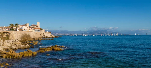 Frankrijk Provence Franse Rivièra Cote Azur Antibes Aan Zee Van — Stockfoto