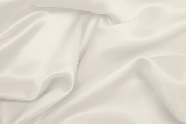 Lisse Élégante Soie Dorée Satin Texture Tissu Luxe Peut Utiliser — Photo