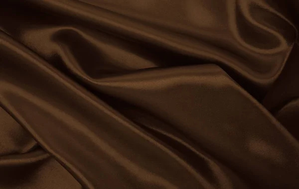 光滑雅致的褐色丝绸或缎子质感可以用作抽象的背景 豪华的背景设计墙纸 塞皮亚的口气变了 复古风格 — 图库照片