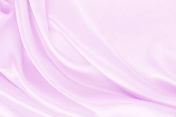 光滑雅致的淡紫色丝绸或缎子质感可用作婚礼背景 豪华情人节背景设计 — 图库照片