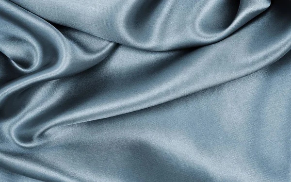 Suave Elegante Seda Cinza Escuro Textura Cetim Pode Usar Como — Fotografia de Stock