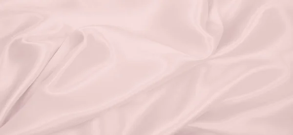光滑雅致的粉色丝绸或缎子质感可用作婚礼背景 豪华背景设计 — 图库照片