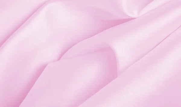 Λείο Κομψό Ροζ Μετάξι Σατέν Υφή Μπορεί Χρησιμοποιηθεί Φόντο Του — Φωτογραφία Αρχείου
