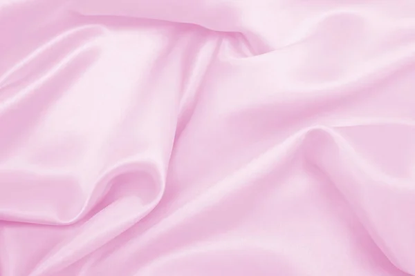 Smooth Elegant Pink Silk Satin Texture Can Use Wedding Background — Stock Photo, Image