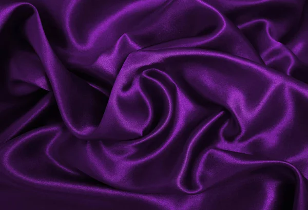 Smooth Elegant Lilac Silk Satin Luxury Cloth Texture Can Use — Stock Photo, Image