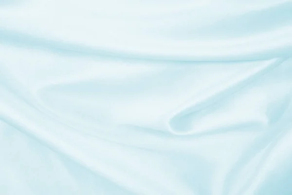 Λείο Κομψό Μπλε Μετάξι Σατέν Υφή Ύφασμα Πολυτελείας Μπορεί Χρησιμοποιηθεί — Φωτογραφία Αρχείου